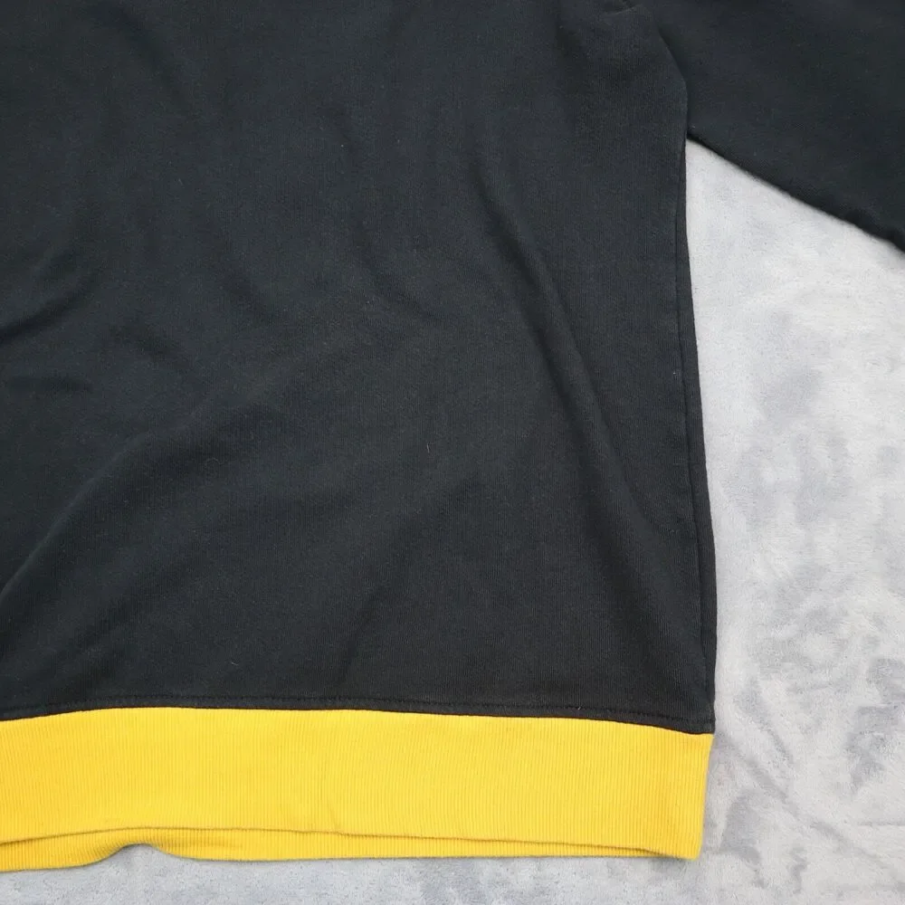 Disney Sweatshirt Boys XL Black Crew Neck Long Sleeve Graphic Print Pullover